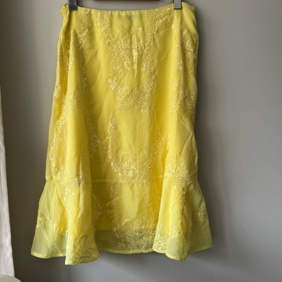 For Love and Lemons Embroidered Midi Skirt - Picture 3 of 4